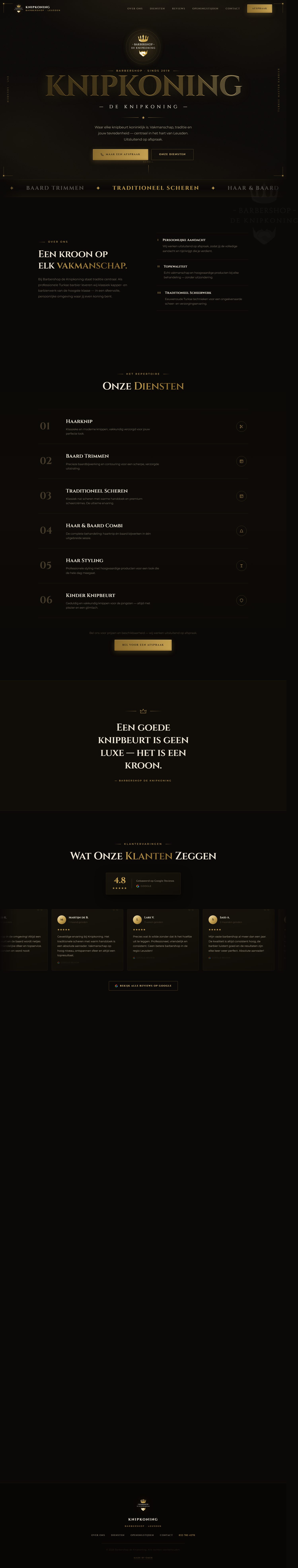 Volledige website van Knipkoning